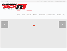 Tablet Screenshot of dumondetech.com